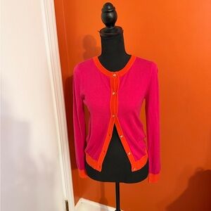 kate spade Pink and Orange Cardigan